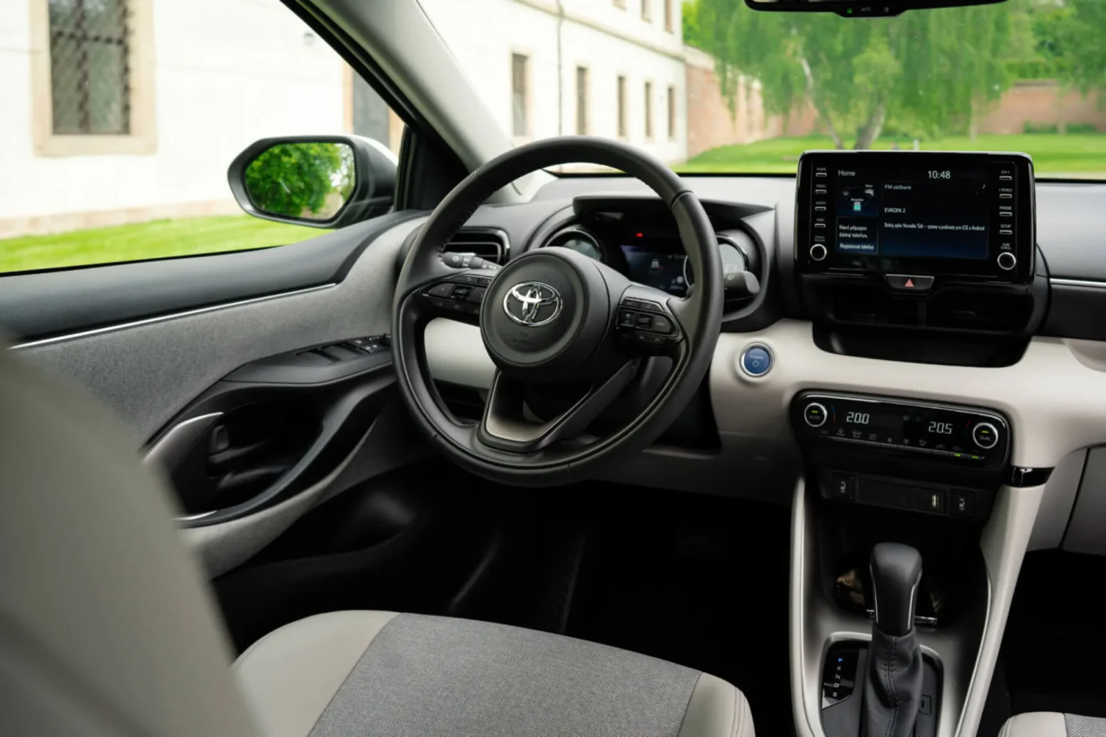 Rent Toyota Yaris  Grey 2023 in Dubai - 3 