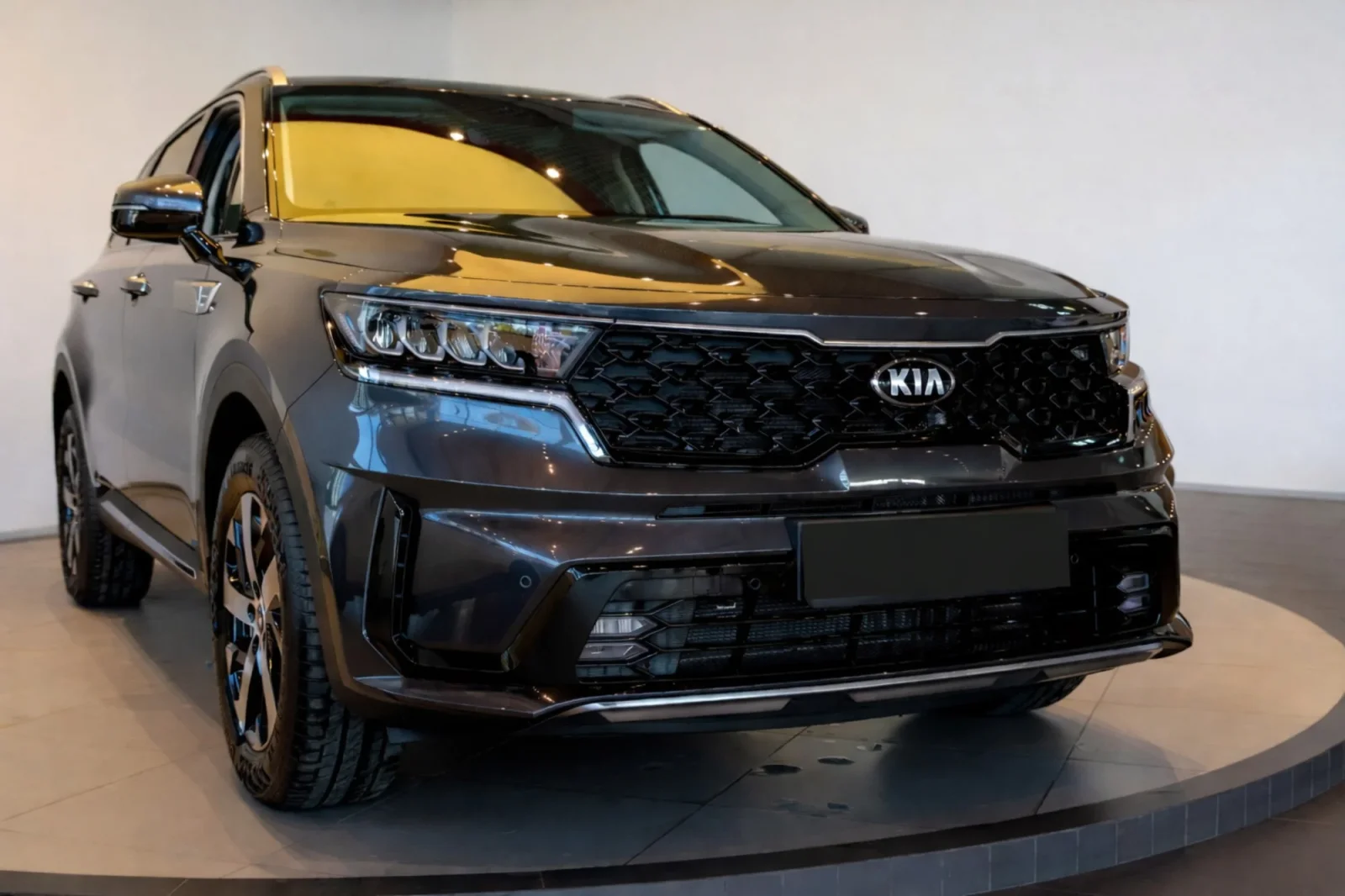 Rent Kia Sorento  Brown 2021 in Dubai