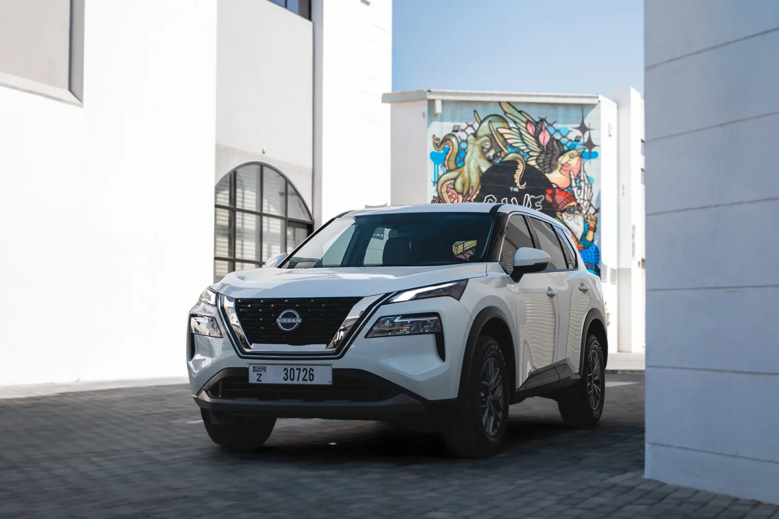 Loyer Nissan X-Trail  Blanc 2026 en Dubai - 10 