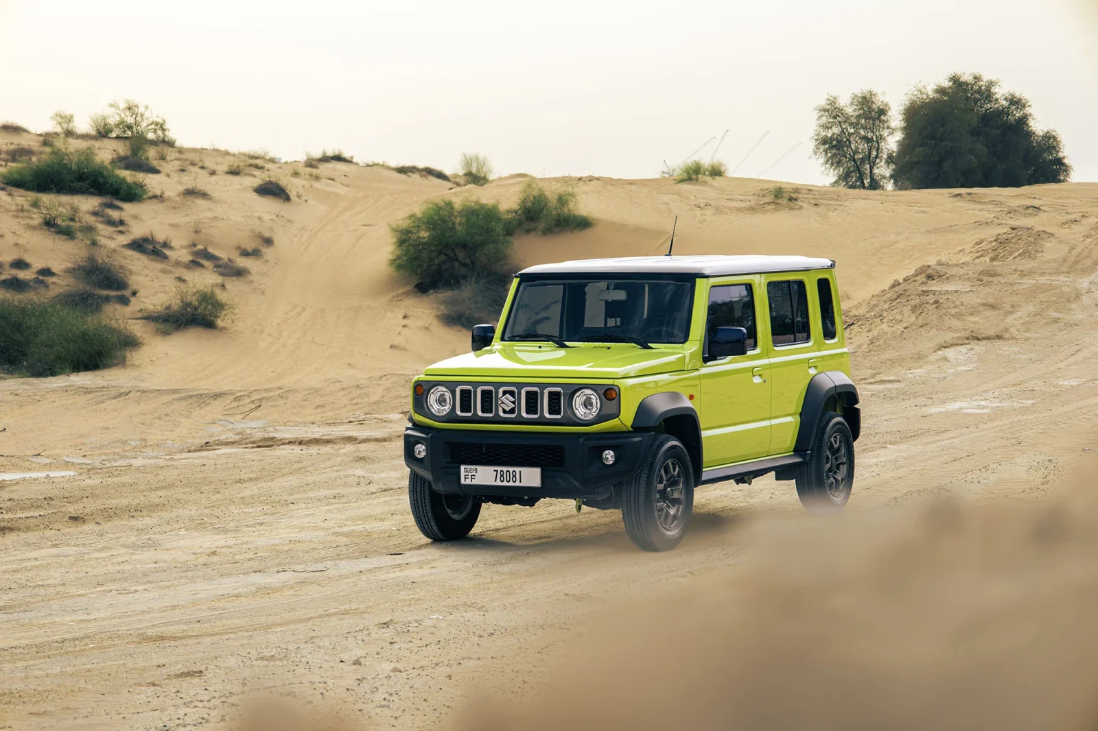 Loyer Suzuki Jimny  Jaune 2026 en Dubai - 14 