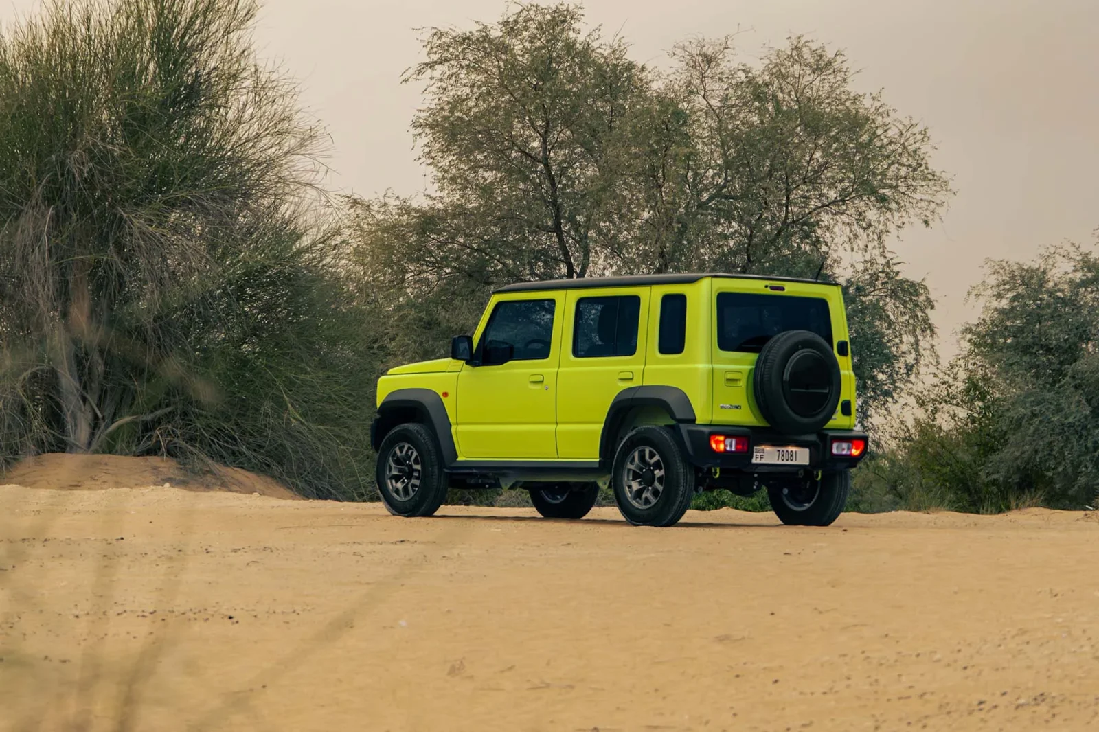 Loyer Suzuki Jimny  Jaune 2026 en Dubai - 8 
