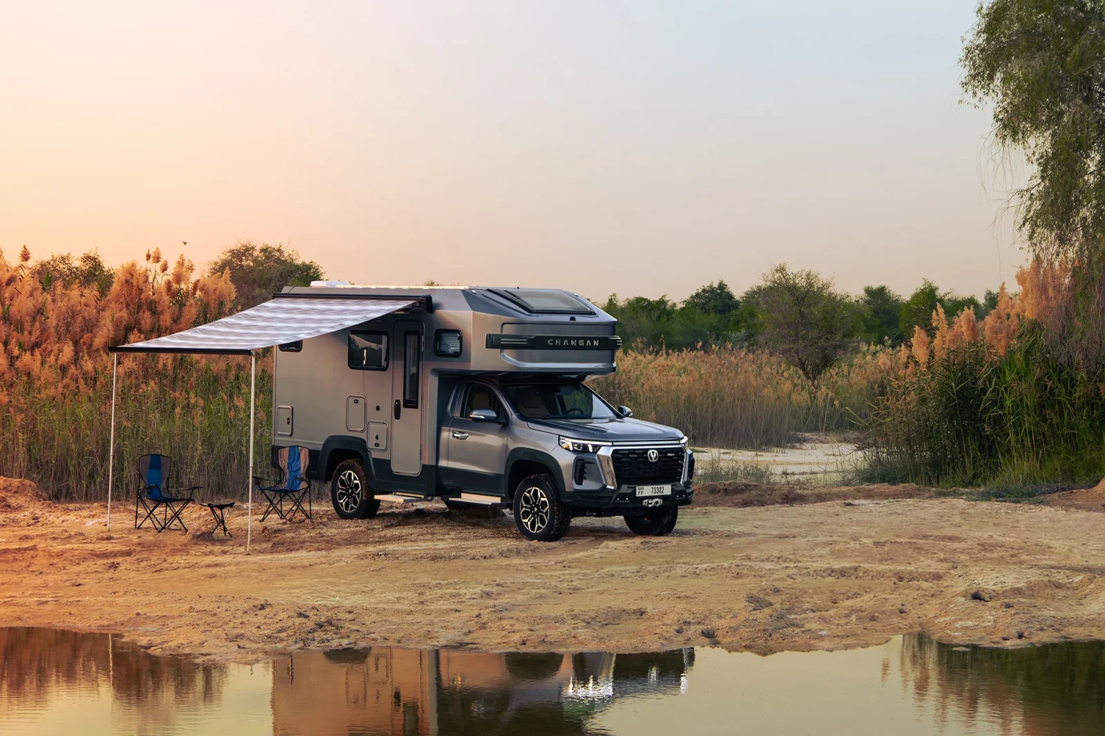 Alquiler Changan Hunter RV Gris 2025 en Dubái - 5 