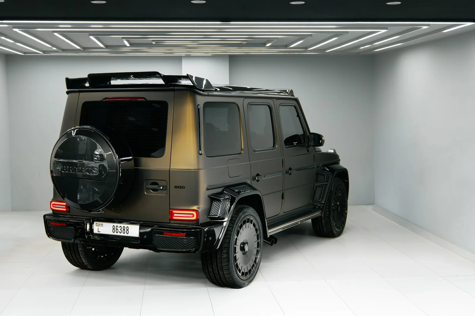 Huren Mercedes-Benz G-Class Brabus 800 Carbon Kit  Groente 2022 in Dubai - 4 