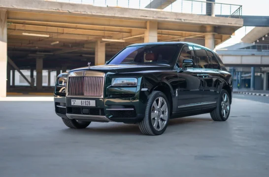 Rolls-Royce Cullinan Grün 2021