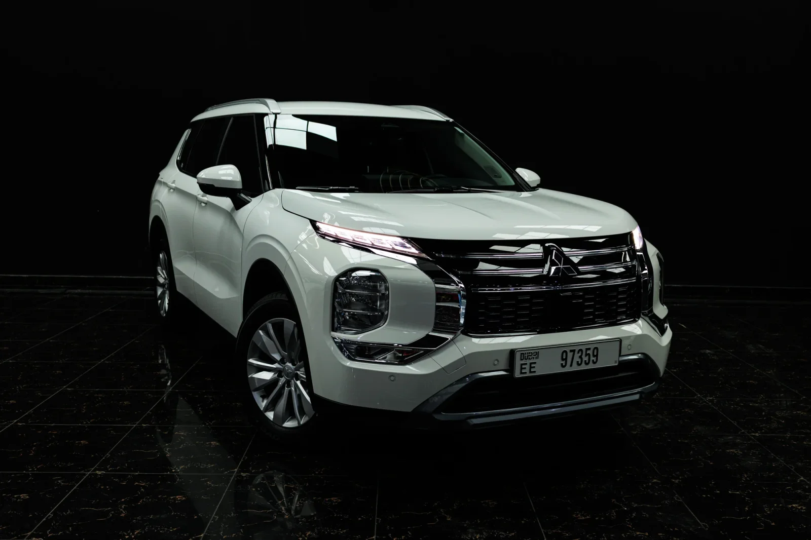 Rent Mitsubishi Outlander  White 2026 in Dubai