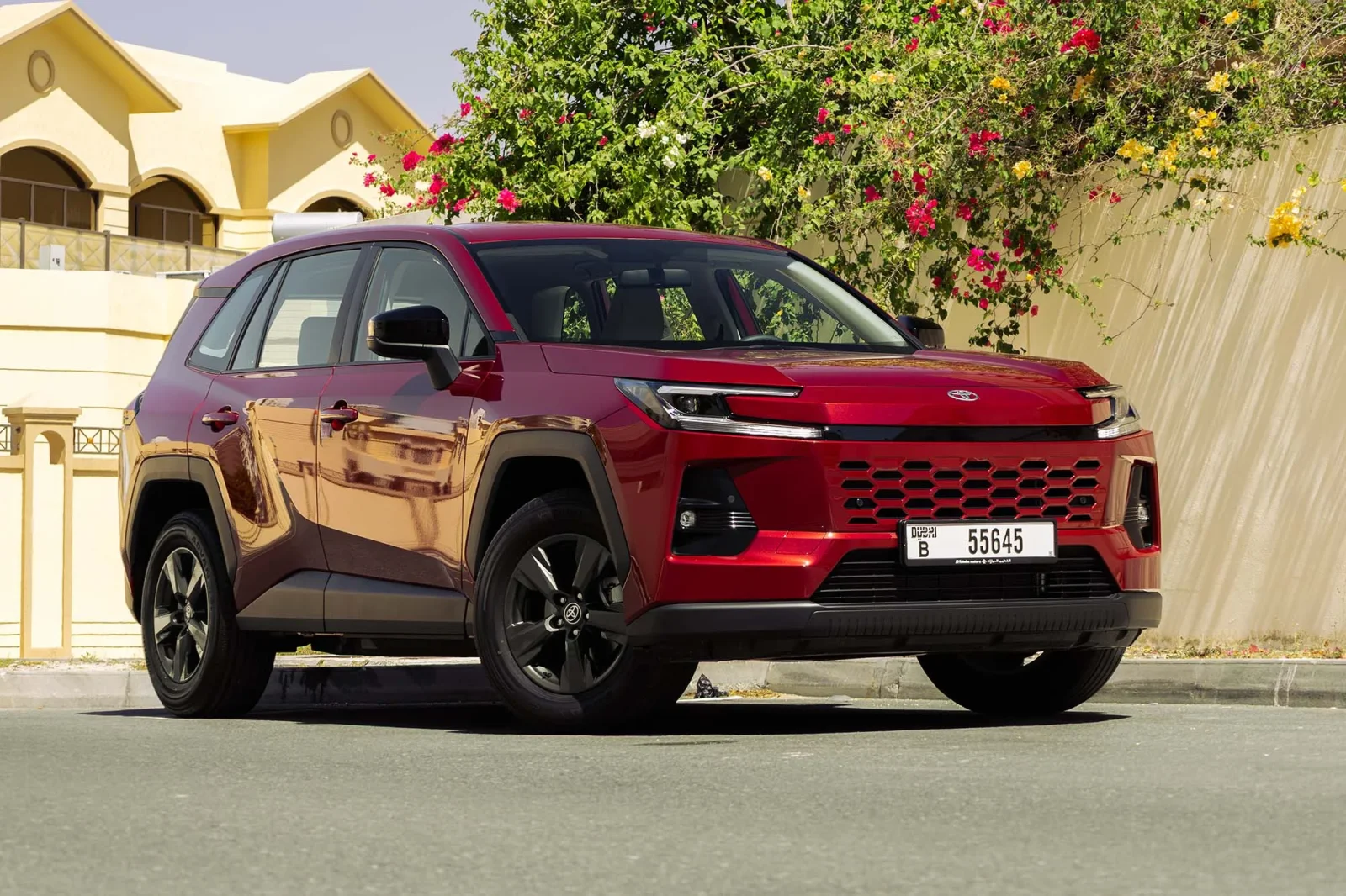 Loyer Toyota RAV4  Rouge 2026 en Dubai