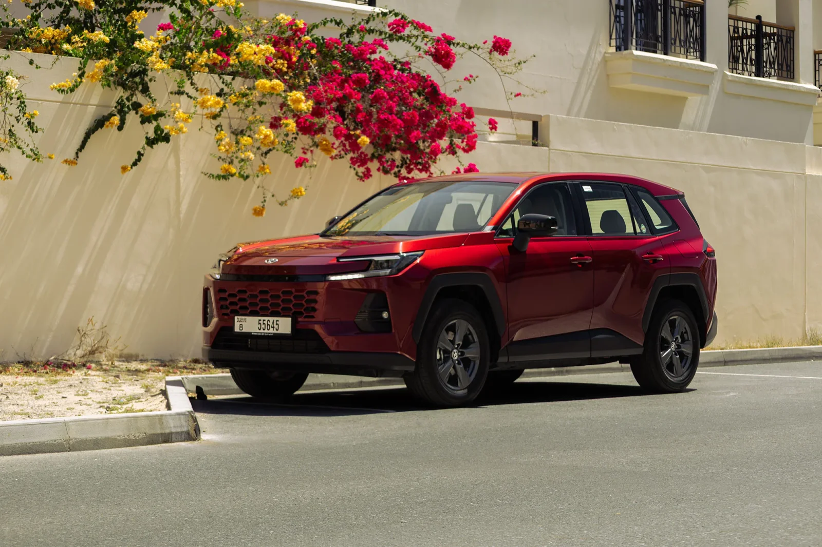 Loyer Toyota RAV4  Rouge 2026 en Dubai - 2 
