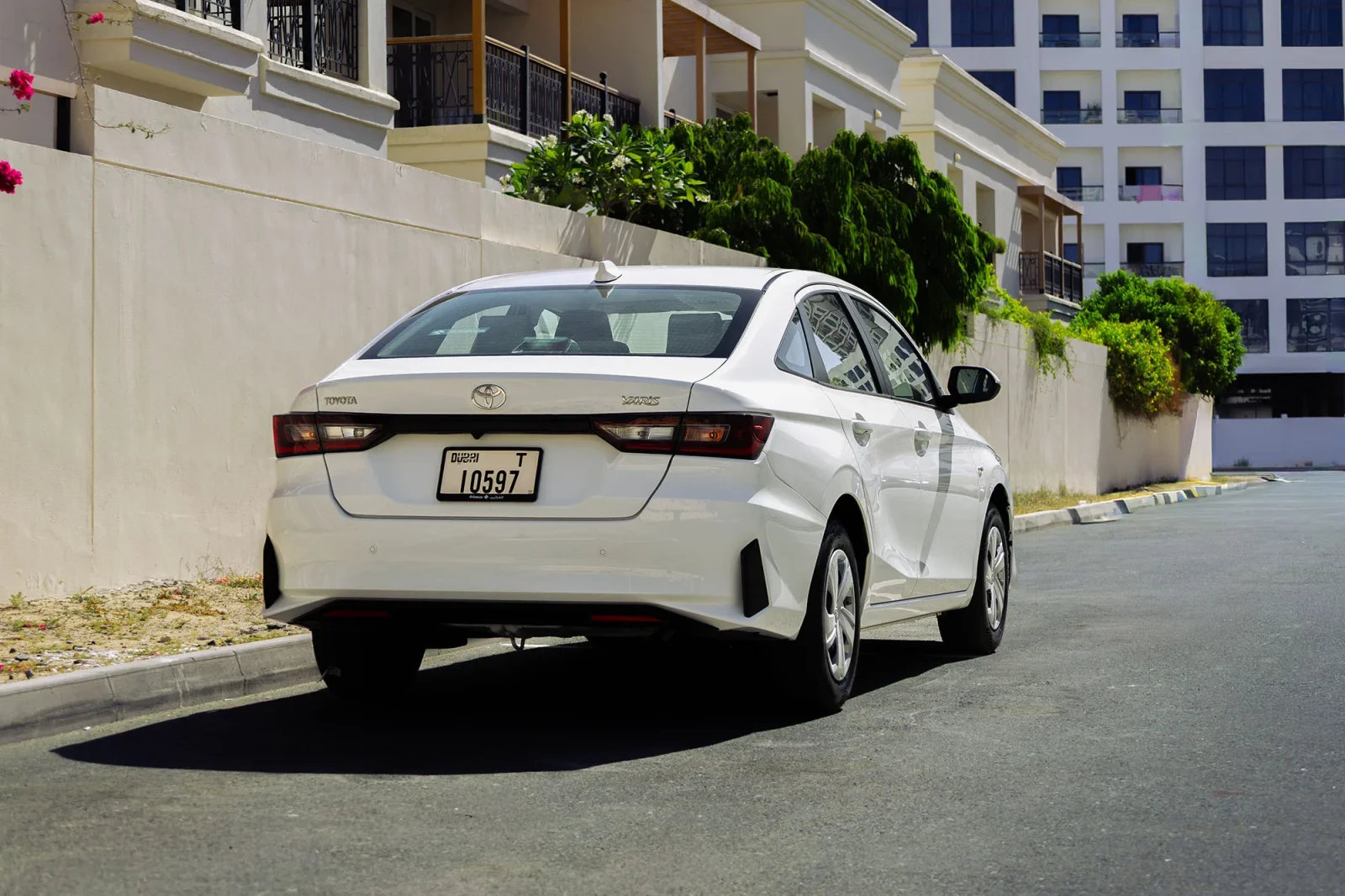 Rent Toyota Yaris  White 2026 in Dubai - 11 