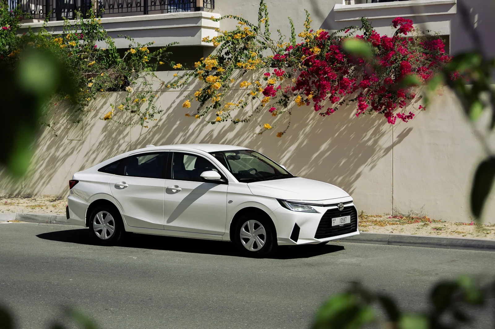 Rent Toyota Yaris  White 2026 in Dubai - 10 