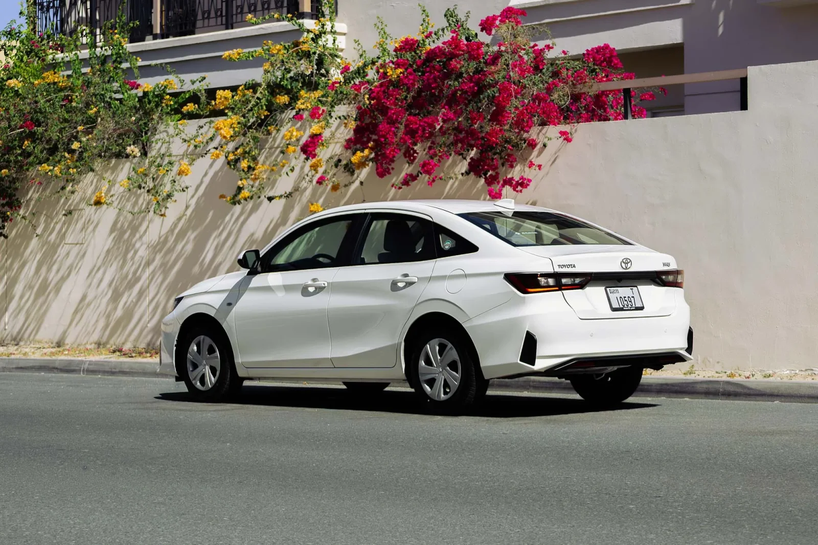 Rent Toyota Yaris  White 2026 in Dubai - 8 
