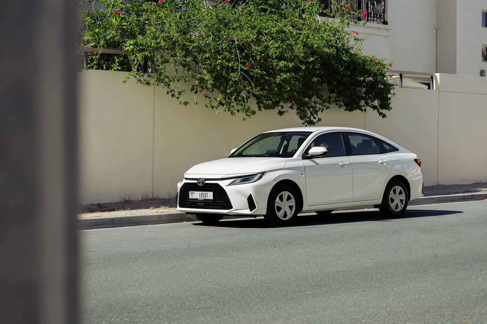Rent Toyota Yaris  White 2026 in Dubai - 9 