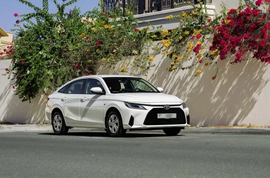 Toyota Yaris White 2026