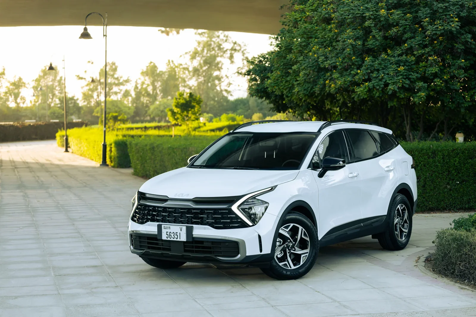 Miete Kia Sportage  Weiß 2026 in der Dubai