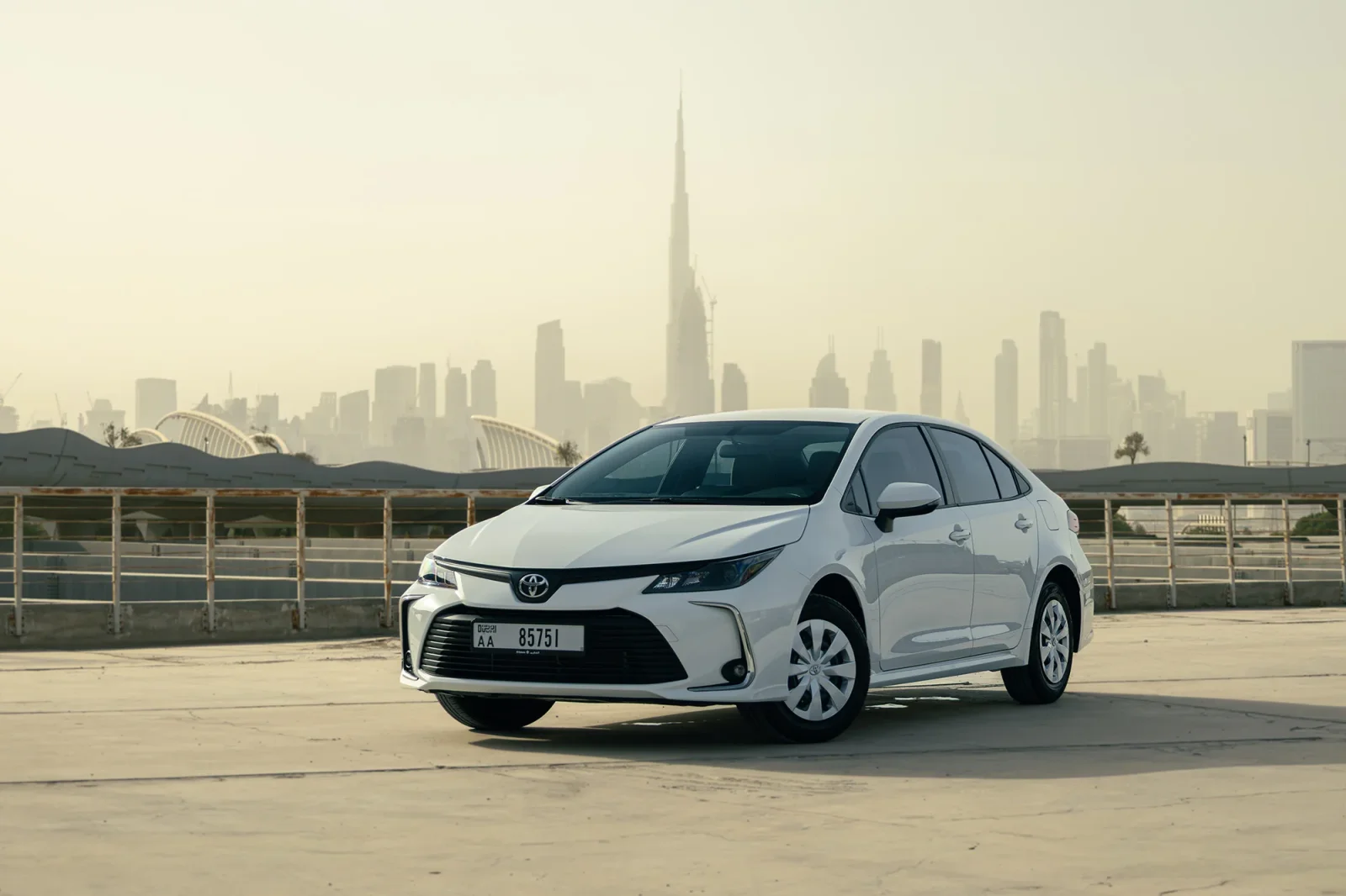 Аренда Toyota Corolla  Белый 2026 в Дубае
