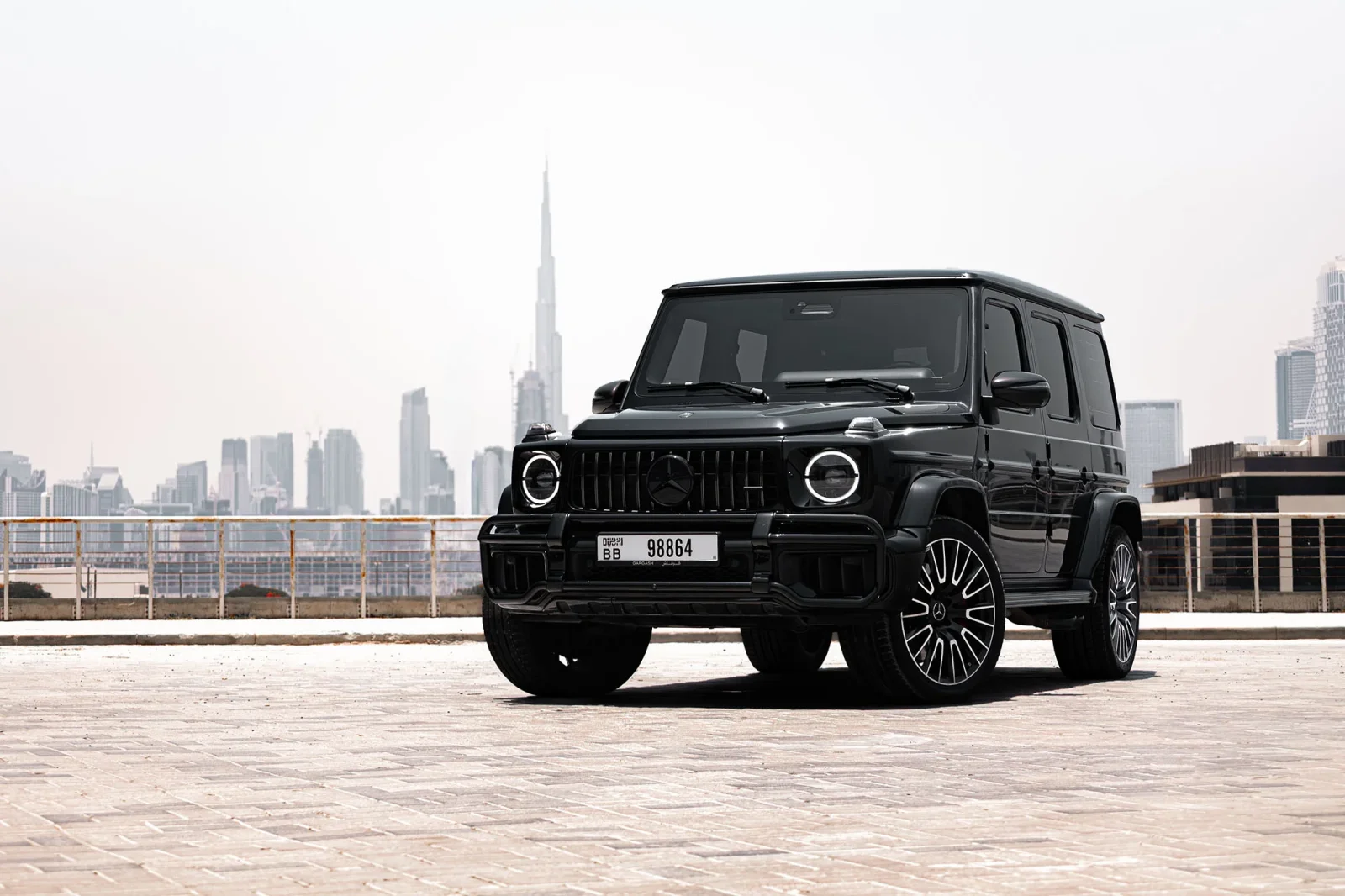 Loyer Mercedes-Benz G-Class 63 AMG Noir 2025 en Dubai