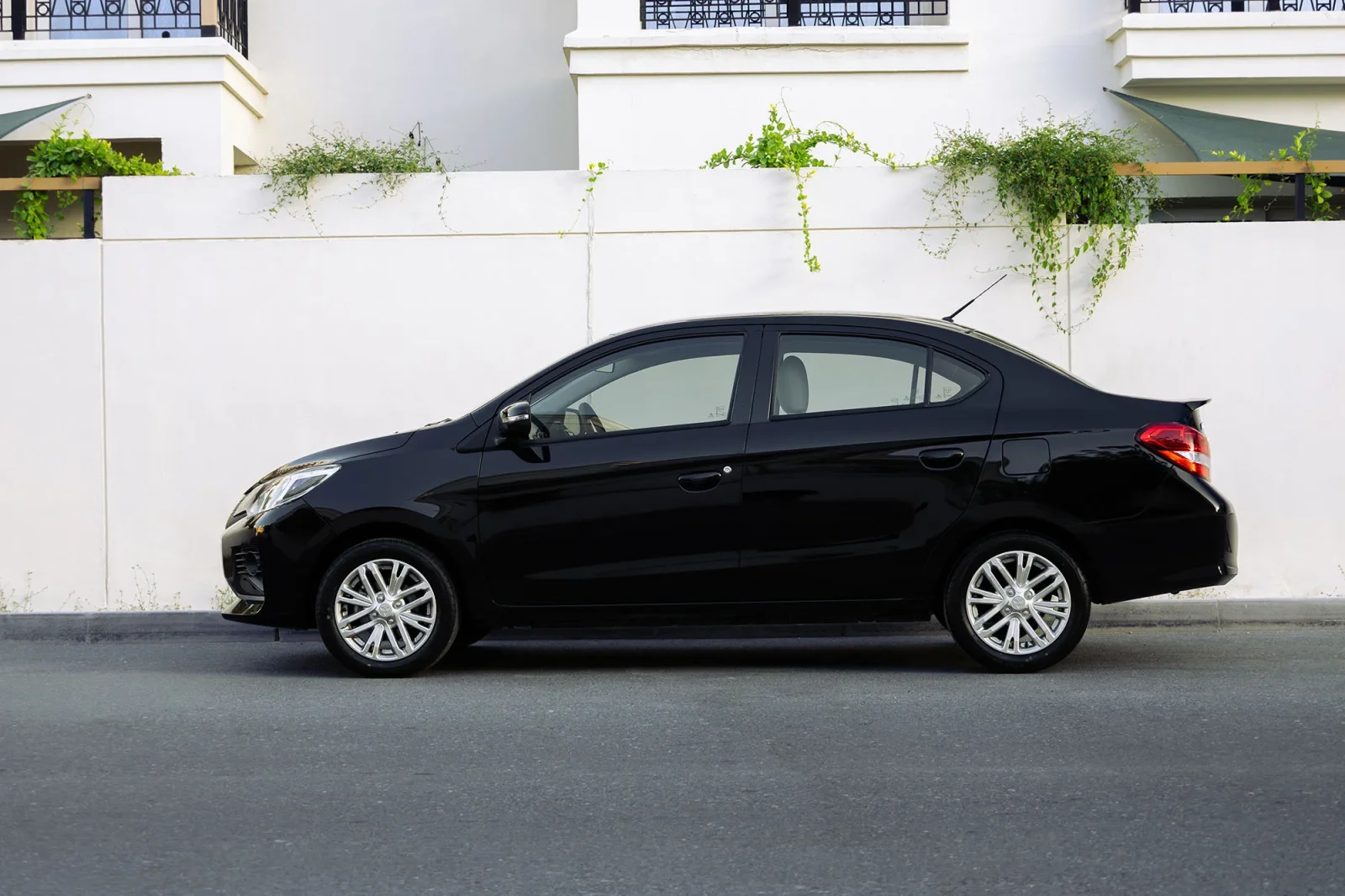 Rent Mitsubishi Attrage  Black 2026 in Dubai - 3 