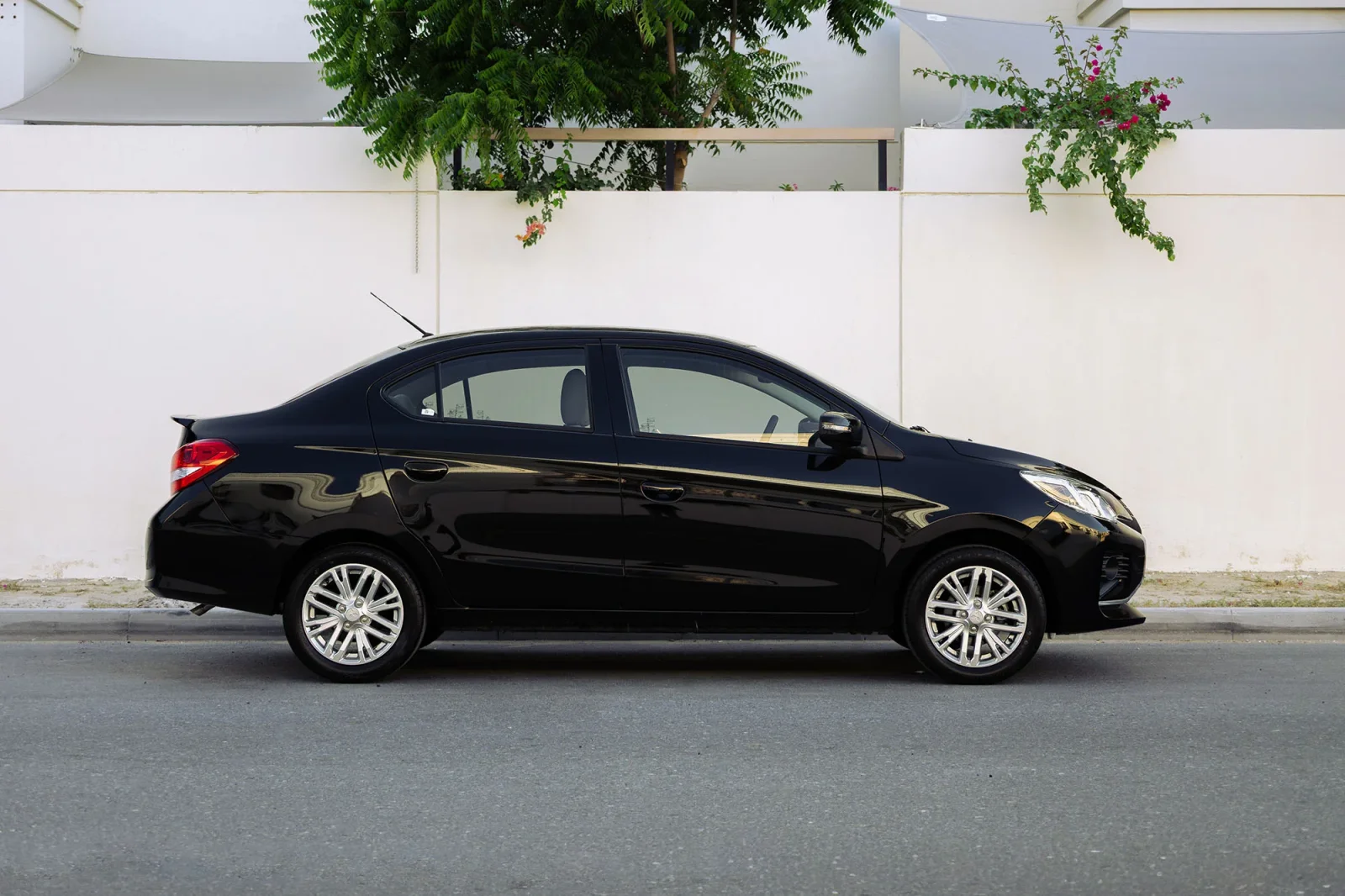 Rent Mitsubishi Attrage  Black 2026 in Dubai - 9 