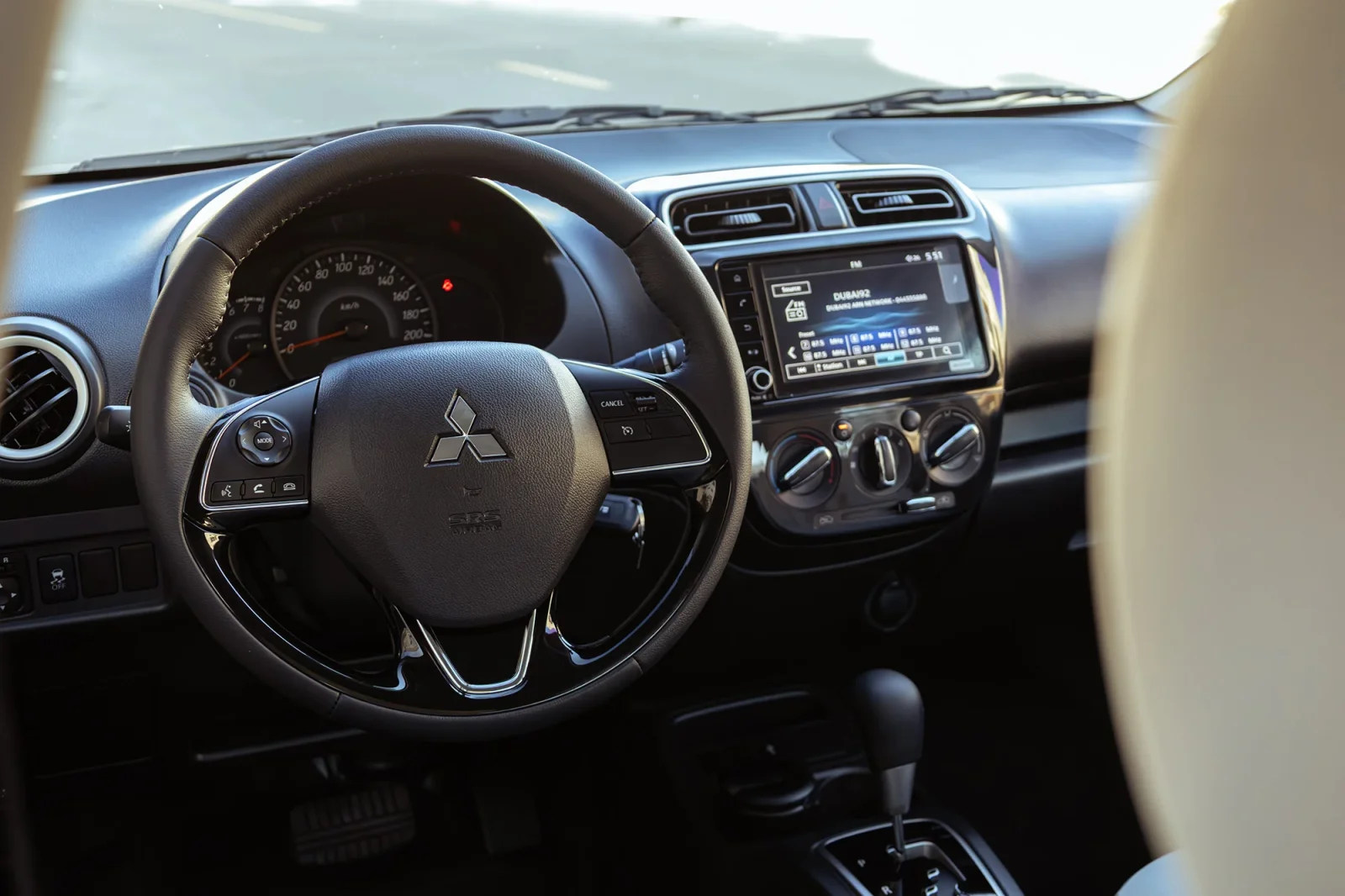 Rent Mitsubishi Attrage  Black 2026 in Dubai - 3 