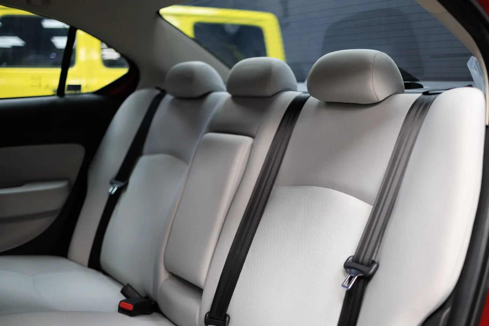 Rent Mitsubishi Attrage  Red 2026 in Dubai - 4 