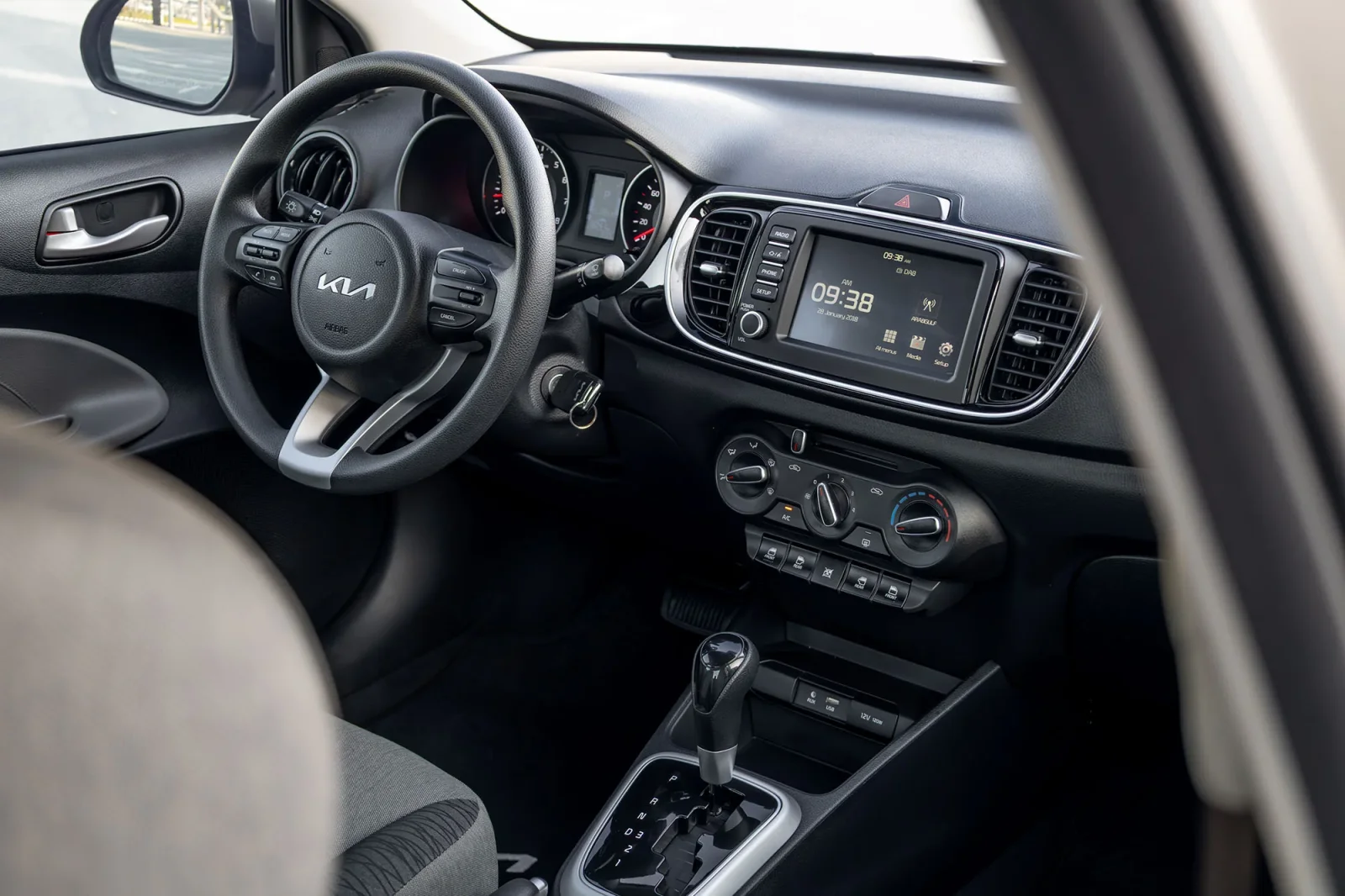Rent Kia Pegas  Gold 2026 in Dubai - 4 
