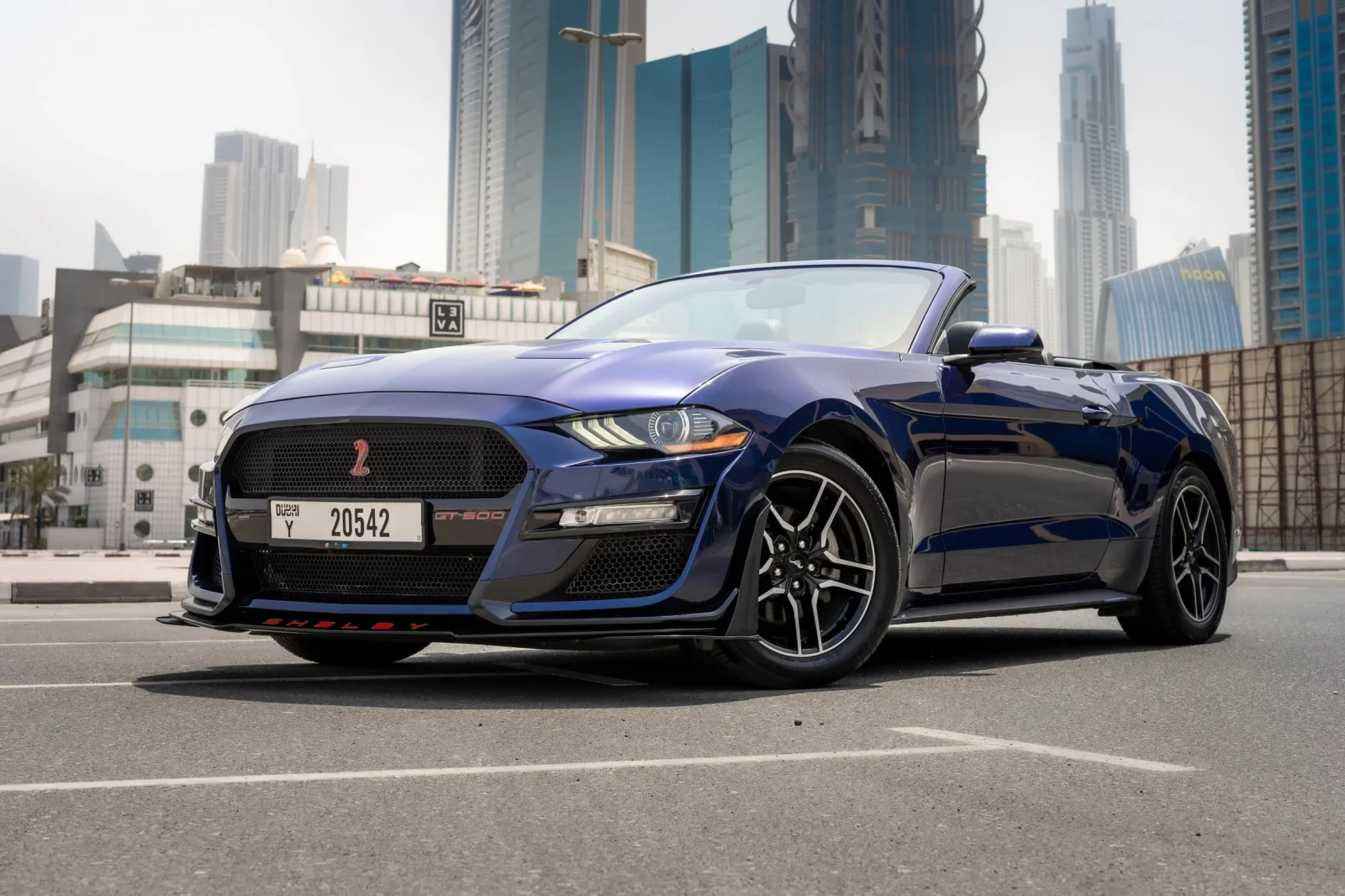 Loyer Ford Mustang  Bleu 2020 en Dubai