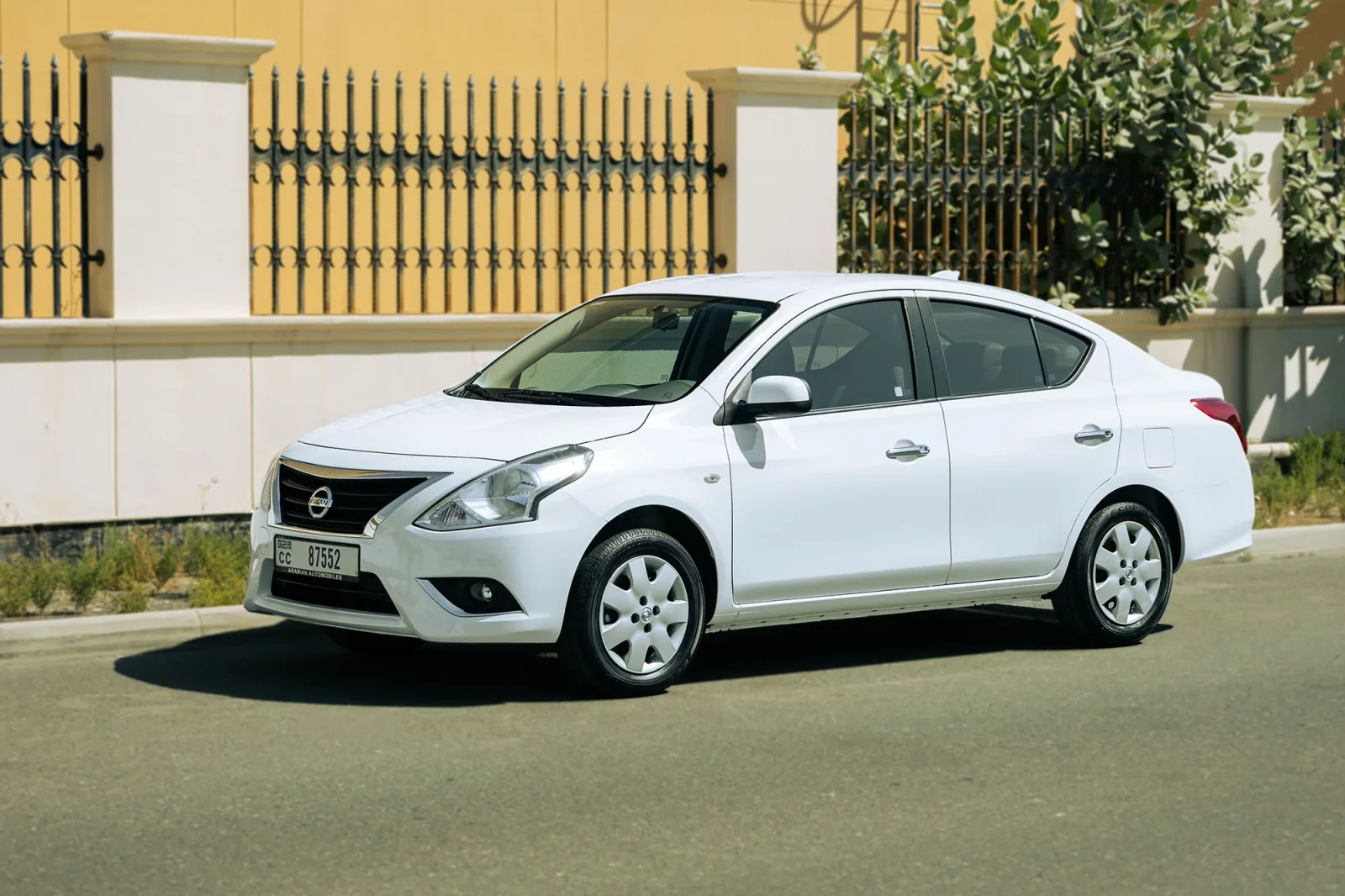 Rent Nissan Sunny  White 2026 in Dubai - 2 