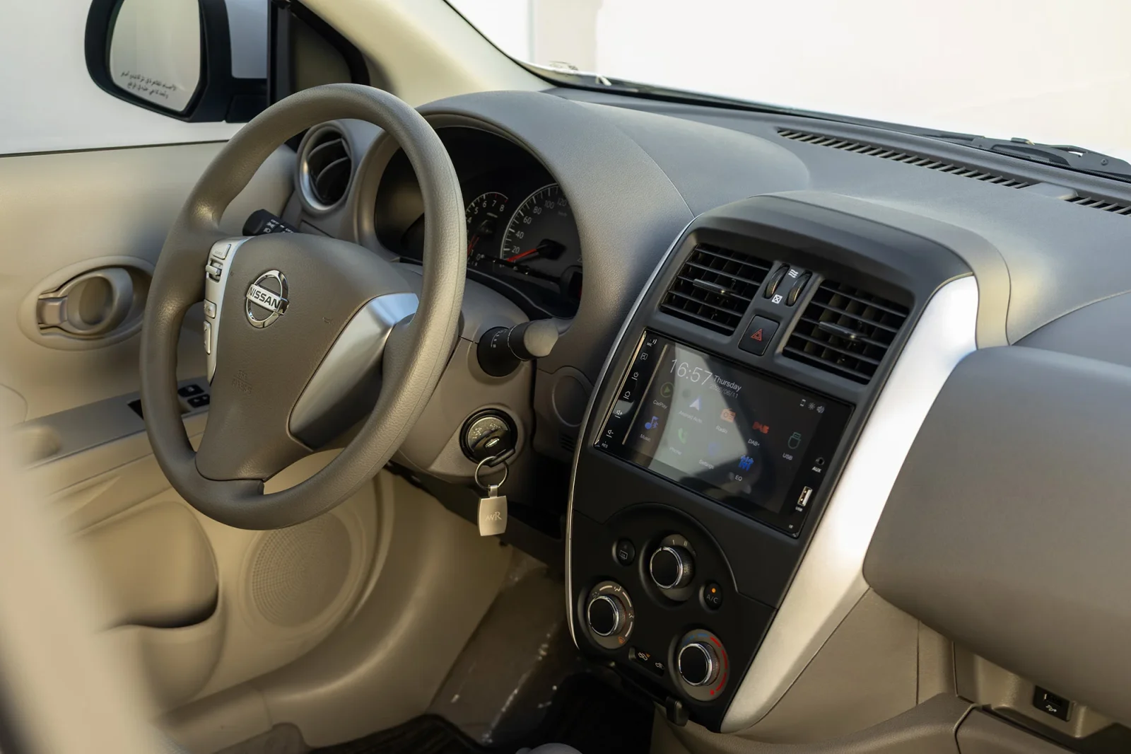 Rent Nissan Sunny  White 2026 in Dubai - 4 