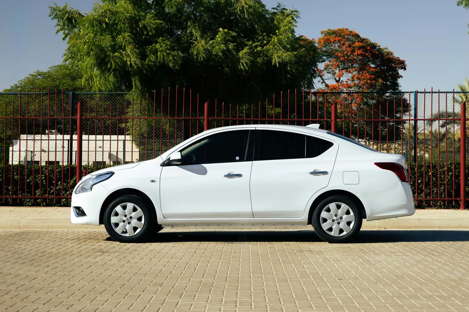 Rent Nissan Sunny  White 2026 in Dubai - 10 