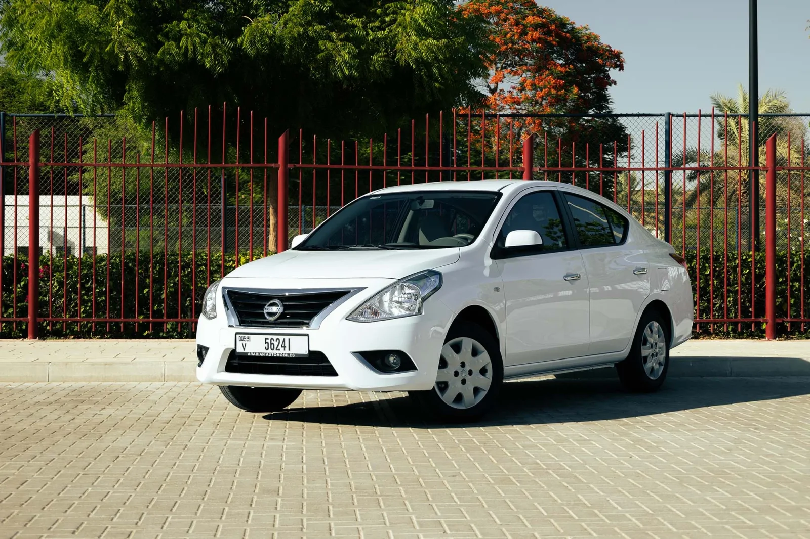 Rent Nissan Sunny  White 2026 in Dubai - 2 