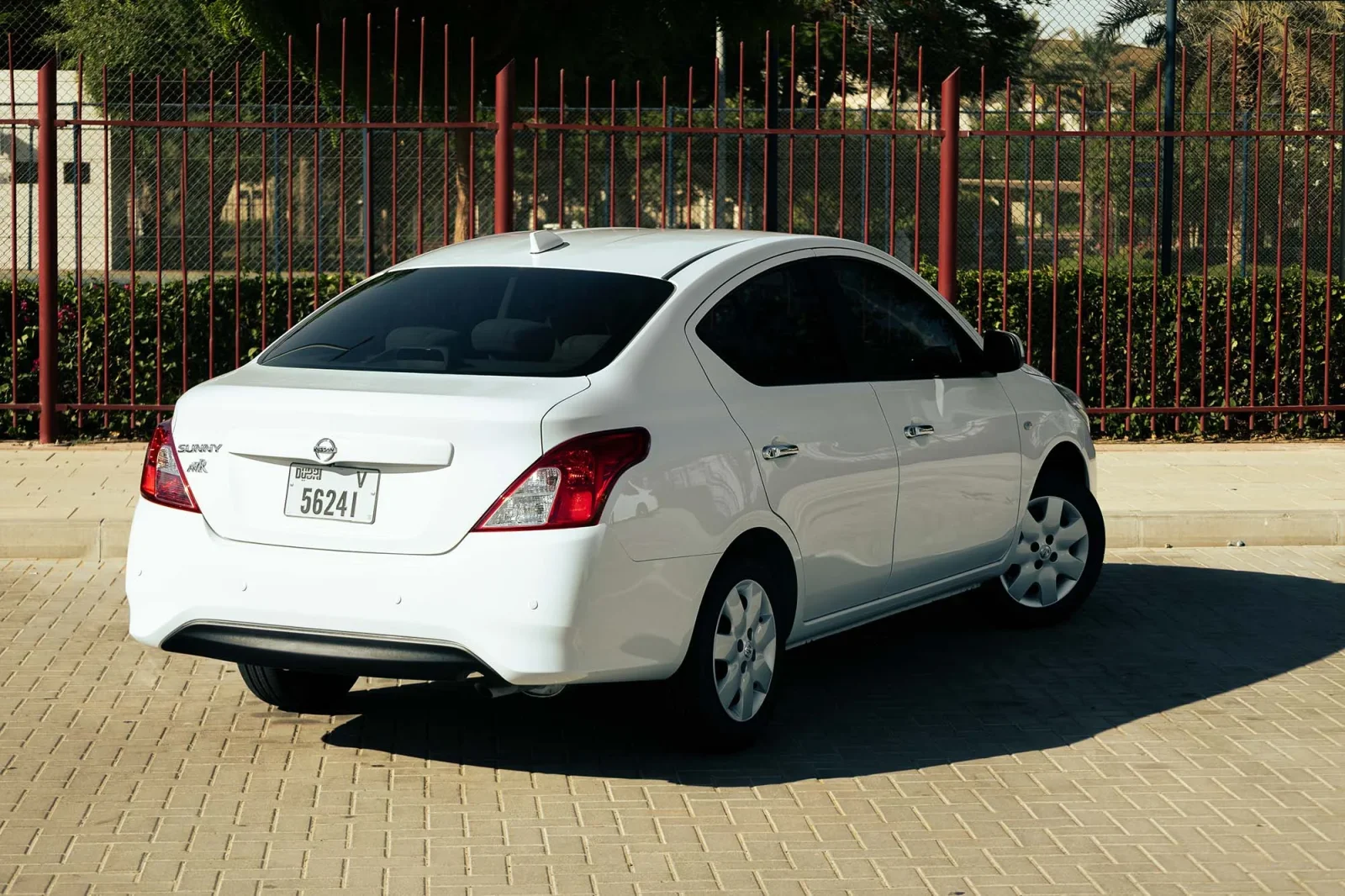 Rent Nissan Sunny  White 2026 in Dubai - 7 