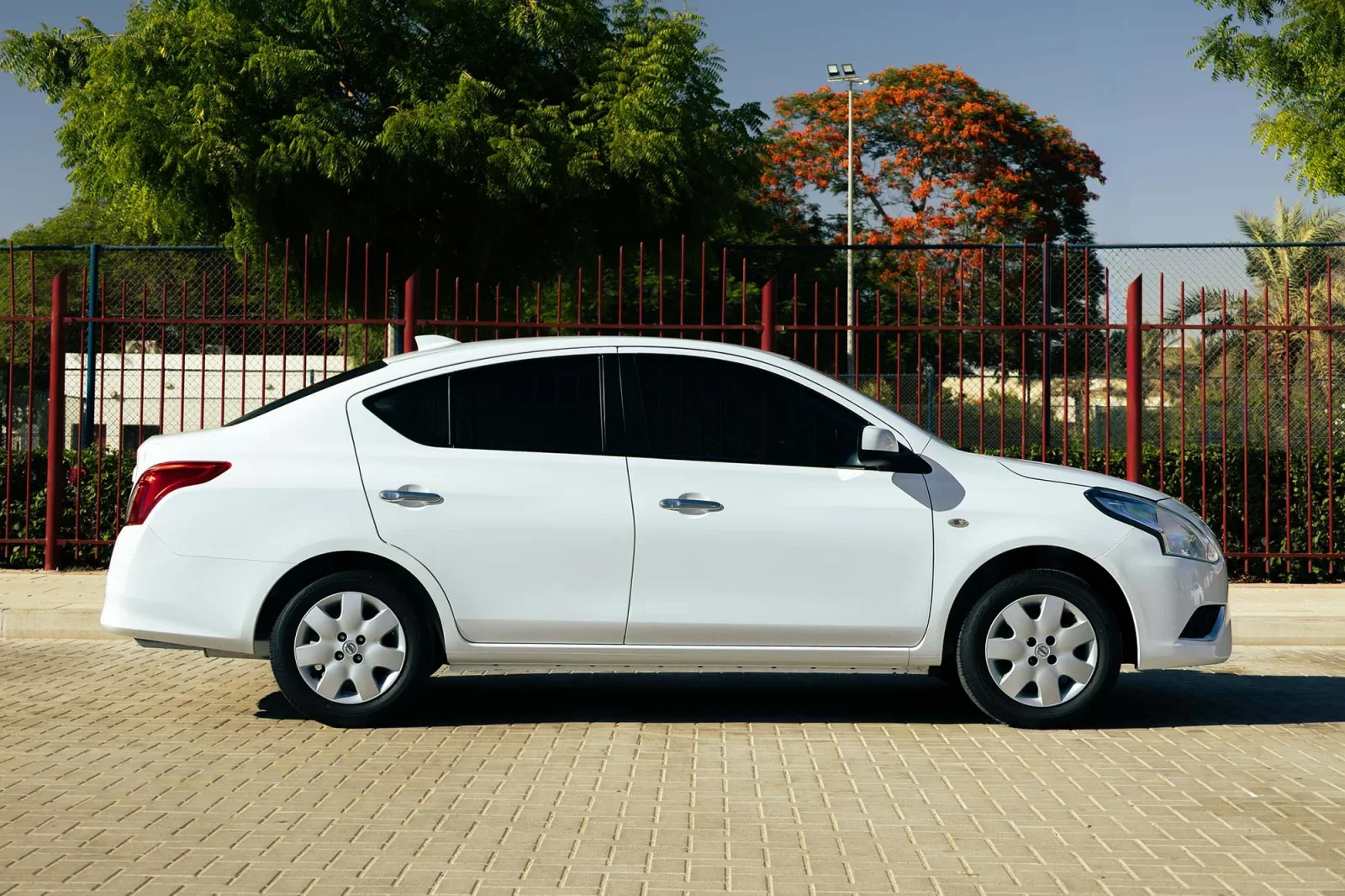 Rent Nissan Sunny  White 2026 in Dubai - 3 