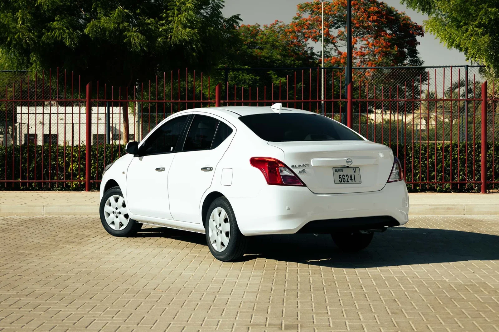 Rent Nissan Sunny  White 2026 in Dubai - 8 
