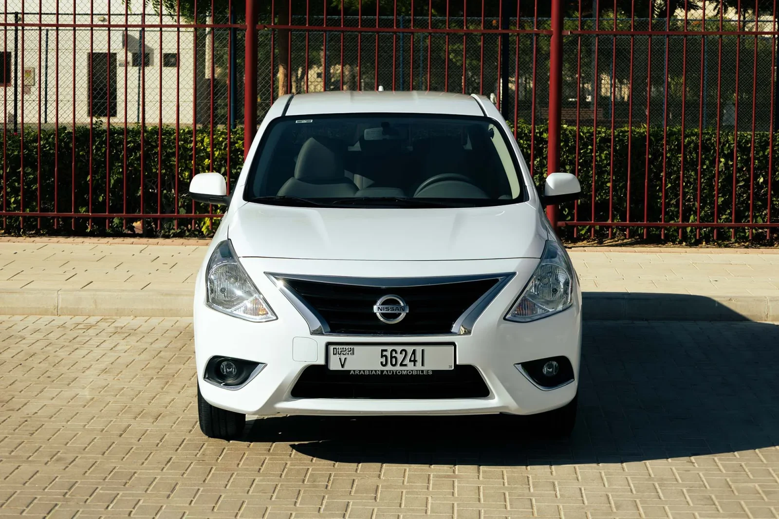 Rent Nissan Sunny  White 2026 in Dubai - 9 