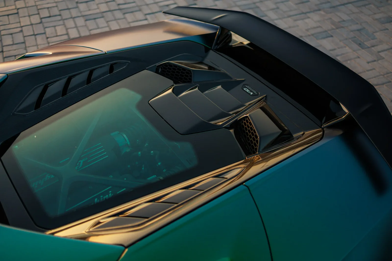 Alquiler Lamborghini Huracan Tecnica Verde 2023 en Dubái - 13 