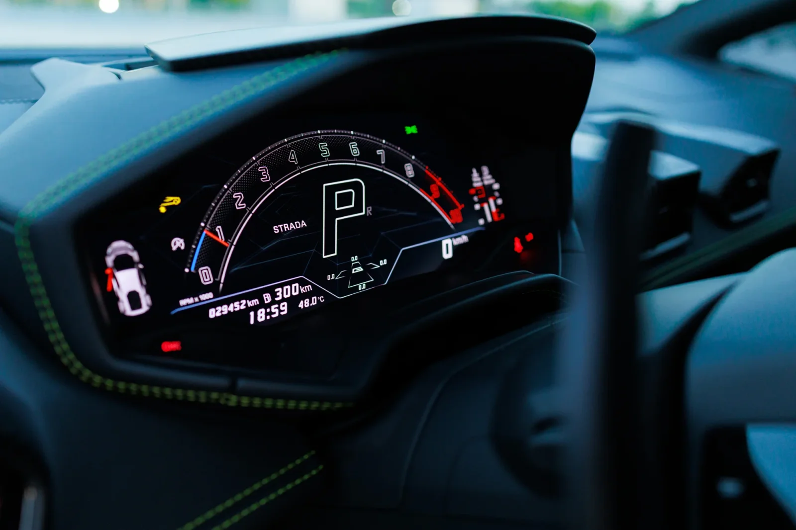 Alquiler Lamborghini Huracan Tecnica Verde 2023 en Dubái - 16 