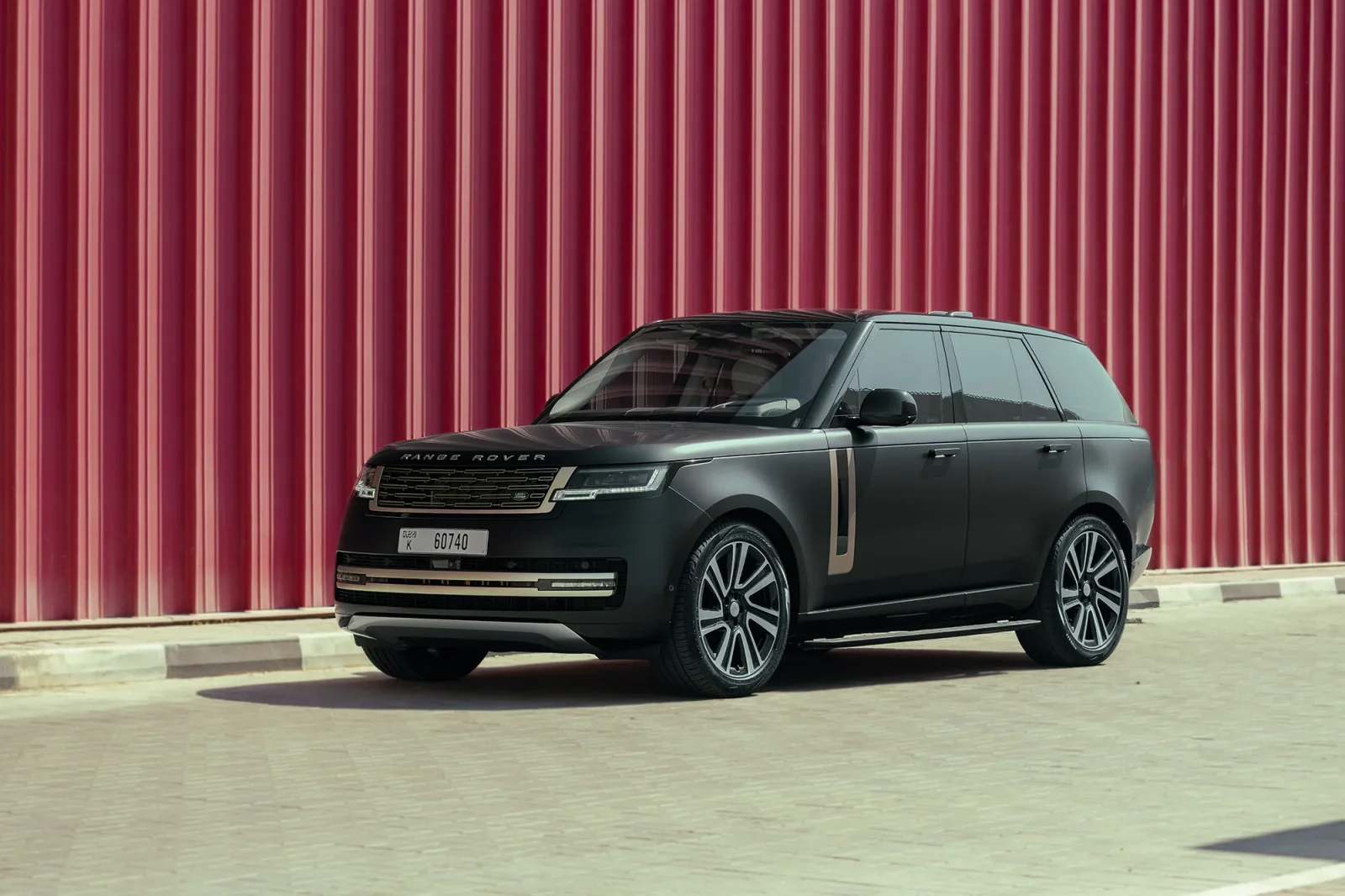 Rent Land Rover Range Rover HSE Black 2023 in Dubai