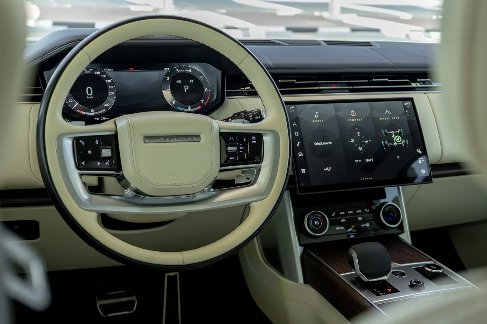 Rent Land Rover Range Rover HSE Black 2023 in Dubai - 12 