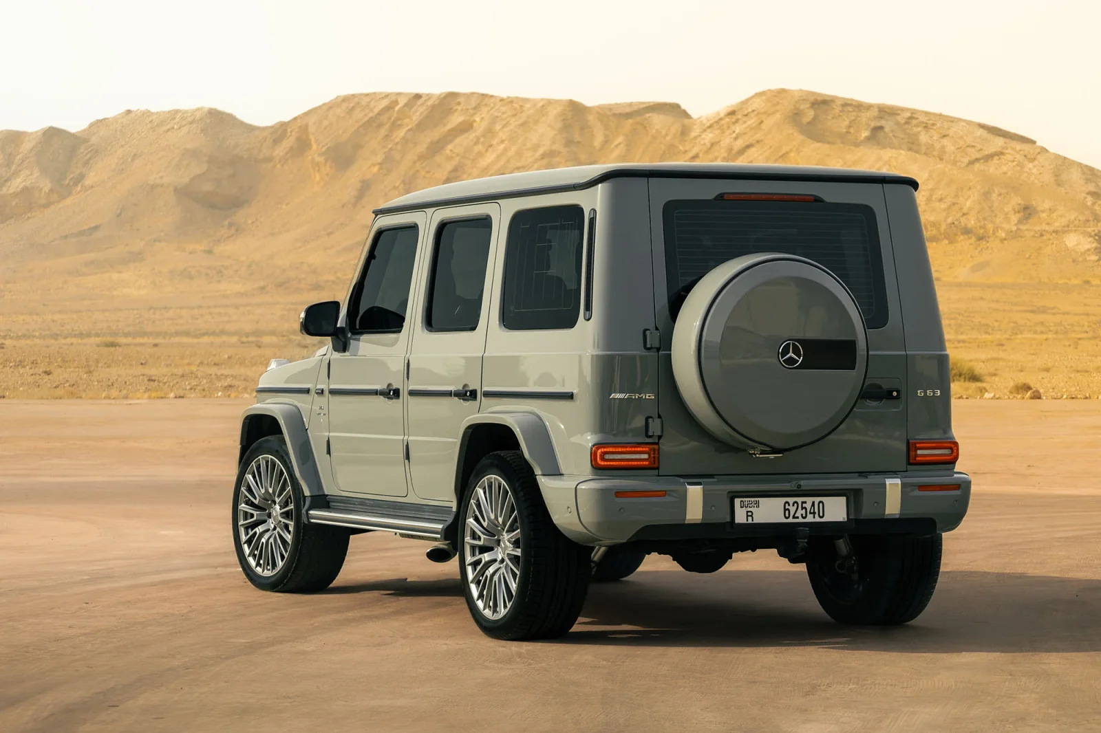 Rent Mercedes-Benz G-Class 63 AMG Grey 2025 in Dubai - 8 