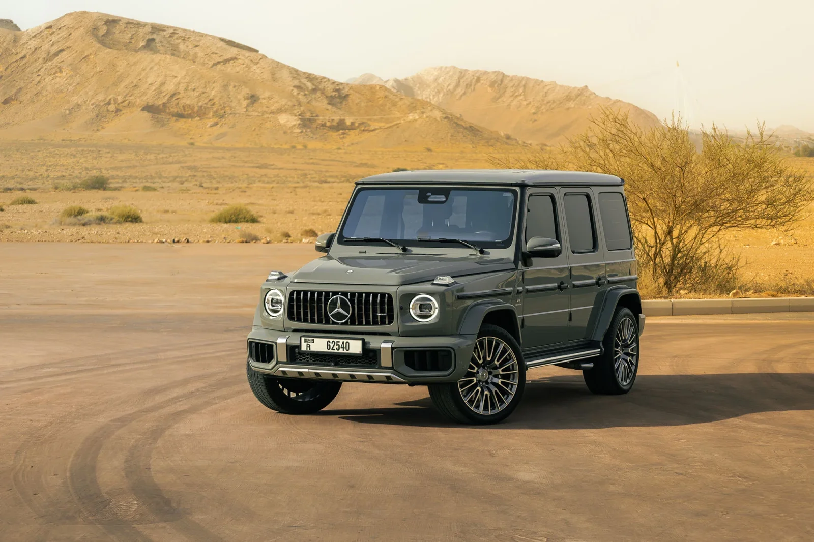 Rent Mercedes-Benz G-Class 63 AMG Grey 2025 in Dubai - 10 