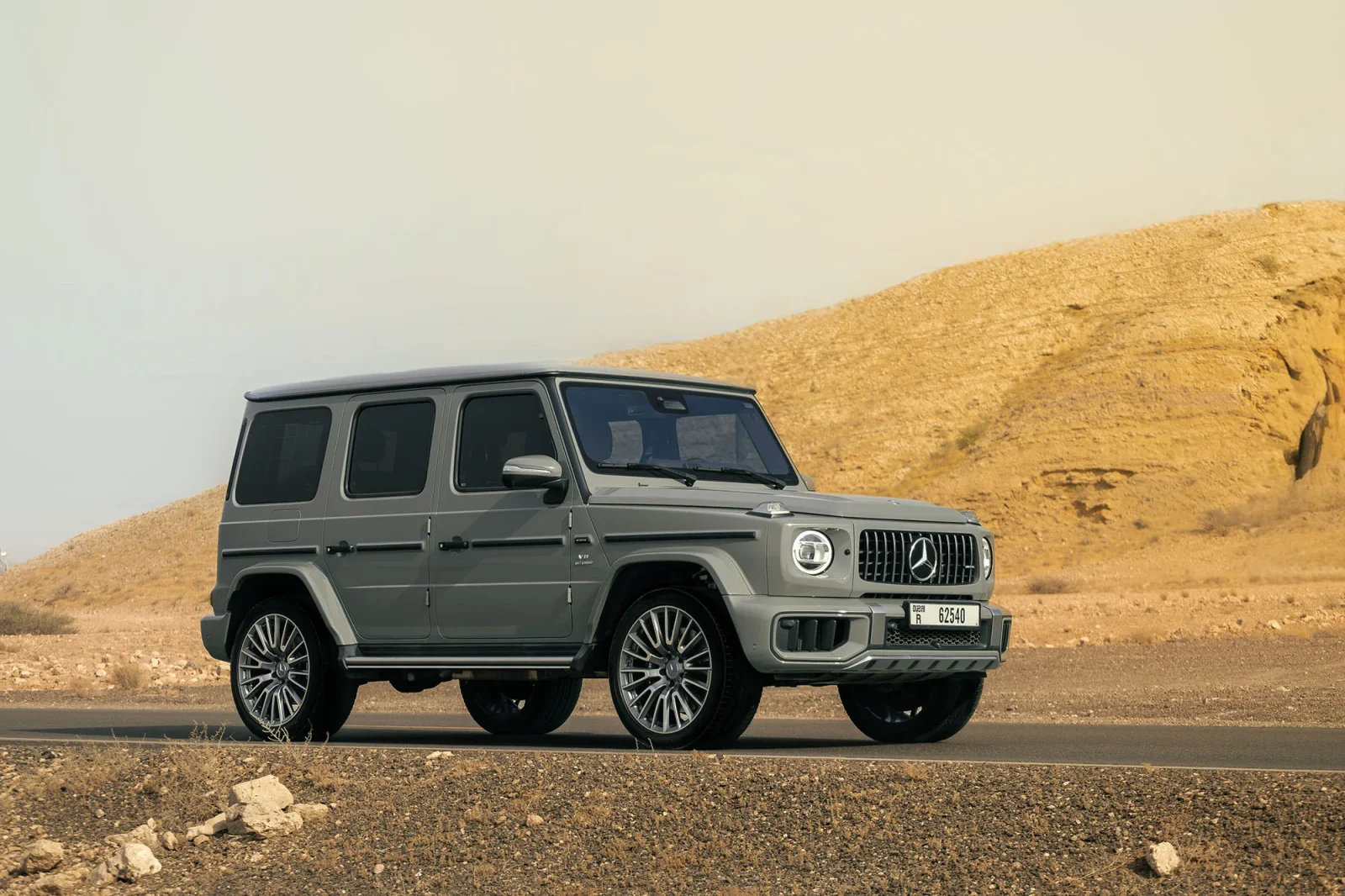Rent Mercedes-Benz G-Class 63 AMG Grey 2025 in Dubai - 9 