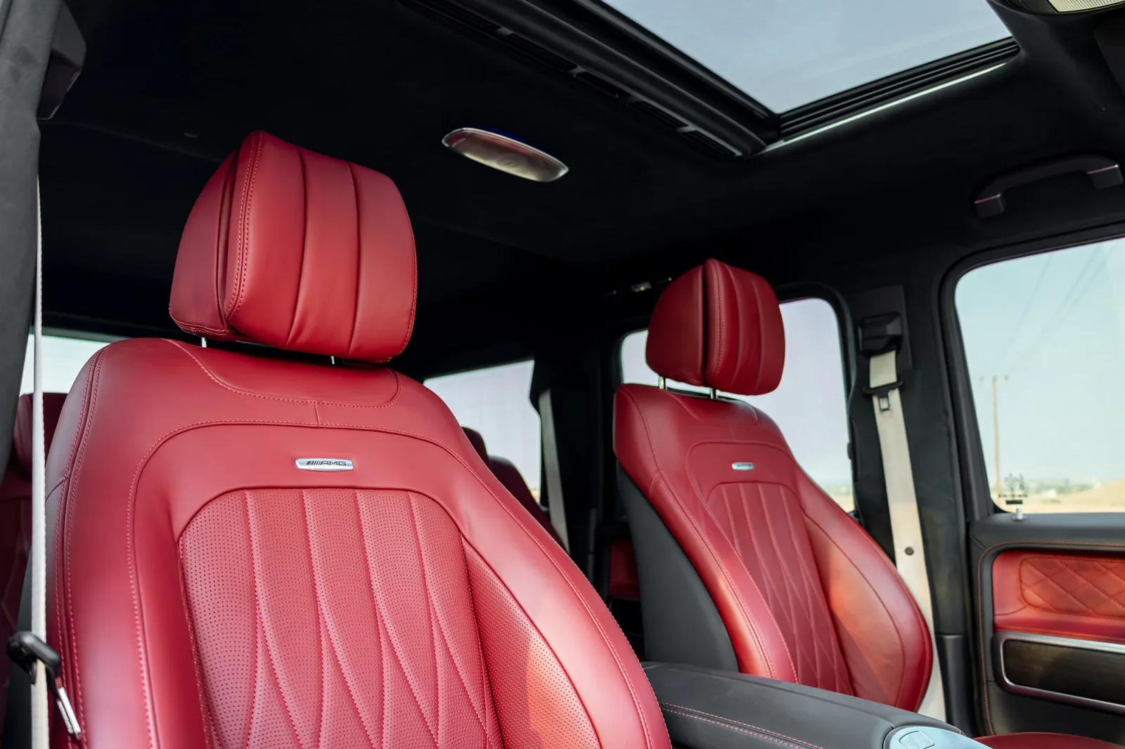 Rent Mercedes-Benz G-Class 63 AMG Grey 2025 in Dubai - 11 