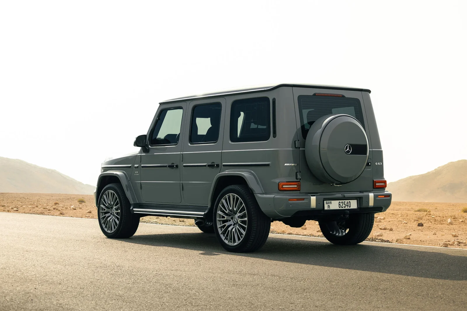 Rent Mercedes-Benz G-Class 63 AMG Grey 2025 in Dubai - 14 