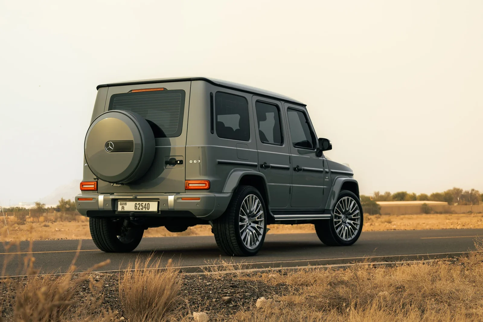 Rent Mercedes-Benz G-Class 63 AMG Grey 2025 in Dubai - 13 