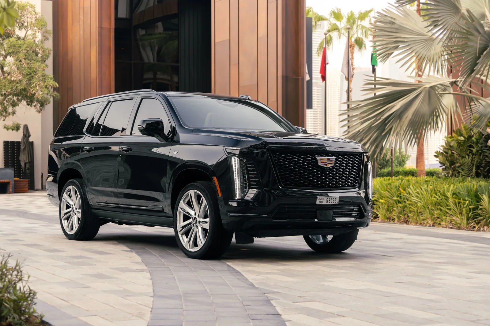 Miete Cadillac Escalade  Schwarz 2025 in der Dubai - 7 