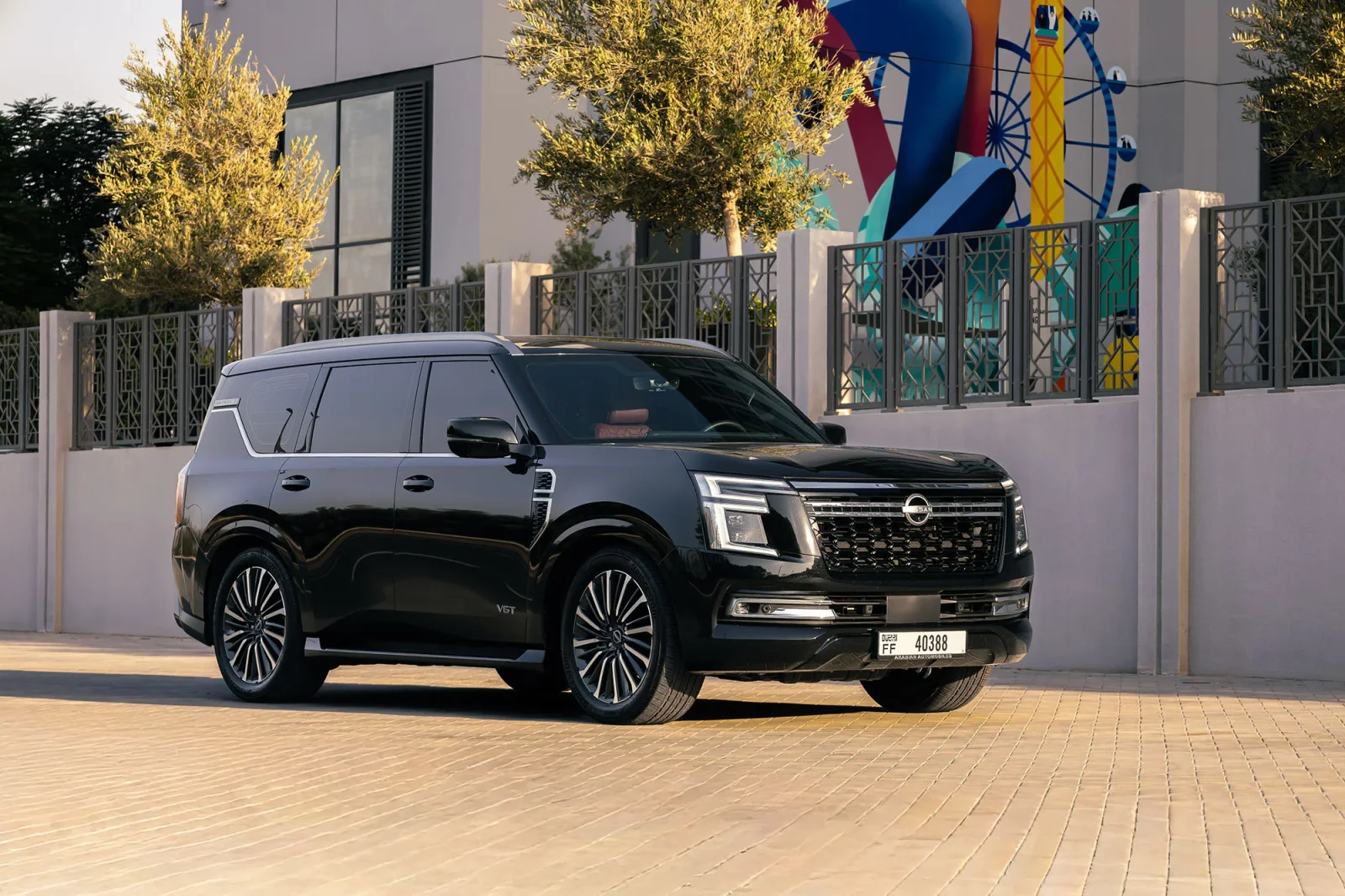 Affitto Nissan Patrol LE Nero 2026 in Dubai - 8 