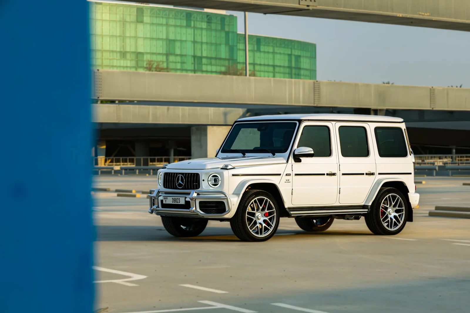 Noleggio Mercedes-Benz G-Class 63 AMG Bianco 2022 a Dubai - 9 