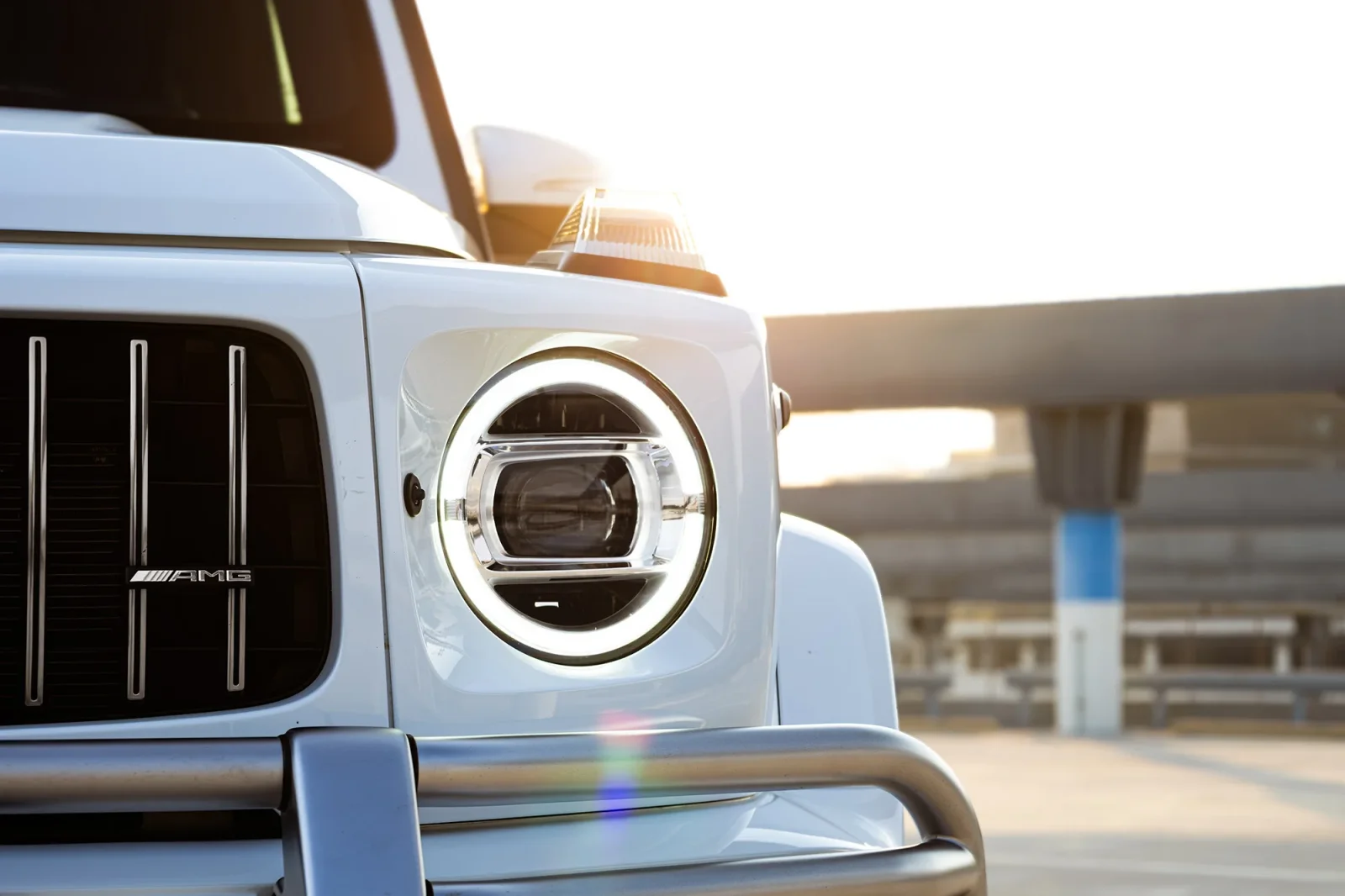 Noleggio Mercedes-Benz G-Class 63 AMG Bianco 2022 a Dubai - 19 