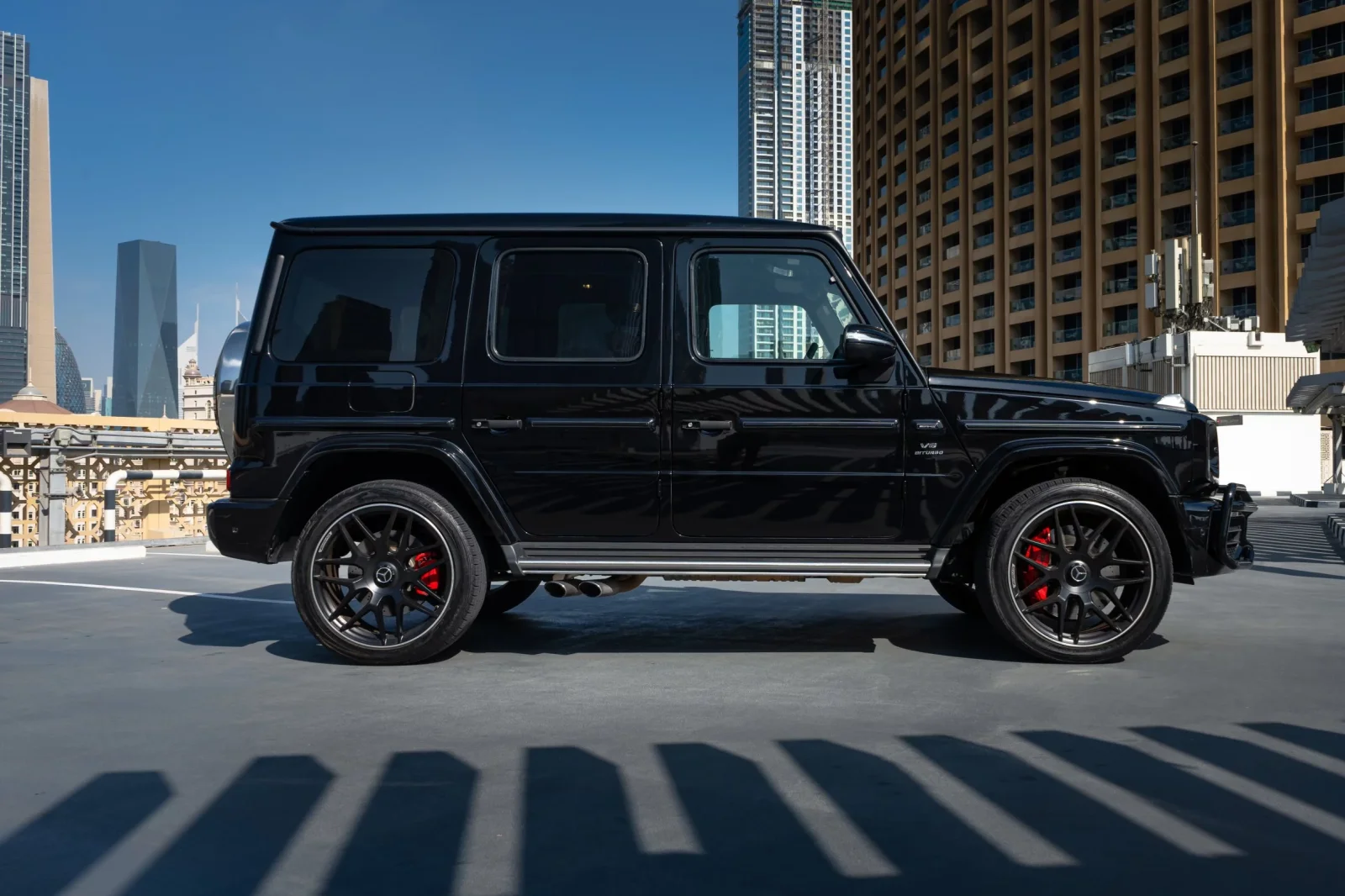 Kiralık Mercedes-Benz G-Class G63 Siyah 2020 içinde Dubai