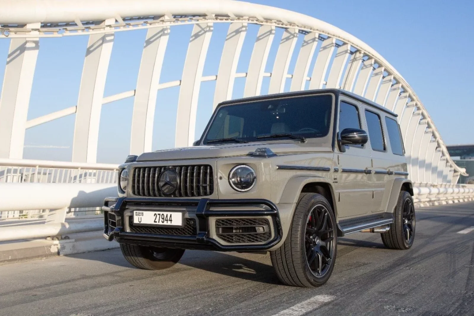 Rent Mercedes-Benz G-Class G63 Grey 2022 in Dubai