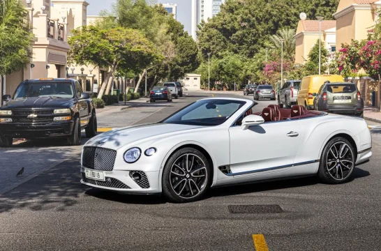 Bentley Continental GT Convertible Weiß 2022